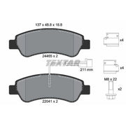 Textar Rear Brake Pad Set 2446503