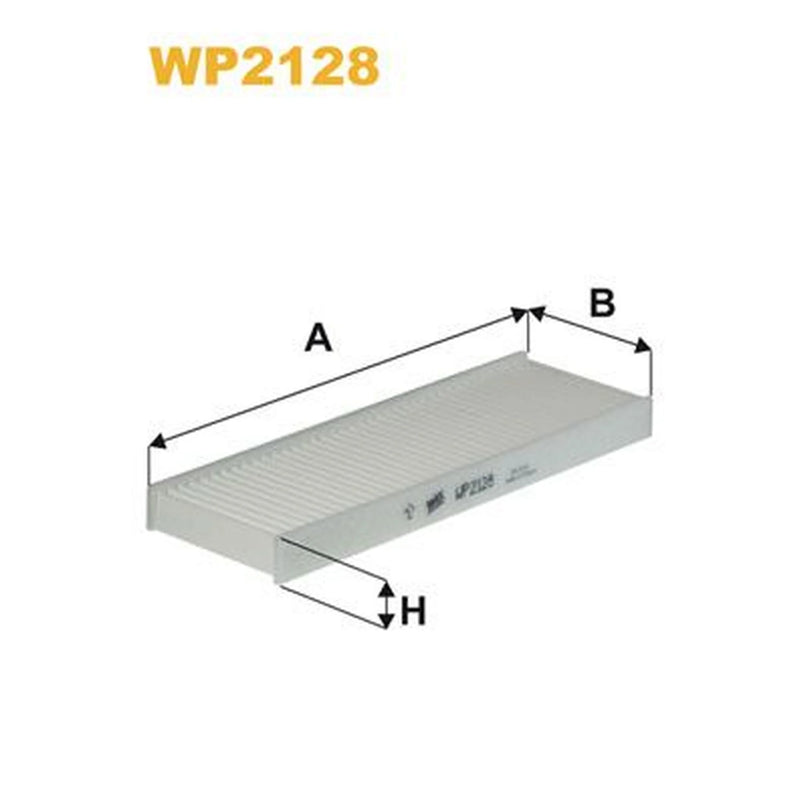 WIX Cabin Air Filter (Pollen Filter) WP2128