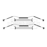 Borg & Beck Brake Pad Accessory Fitting Kit Front BBK1280