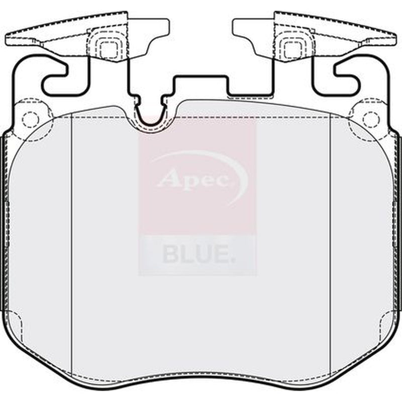 Apec Front Brake Pad Set PD3875