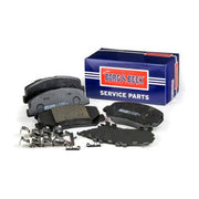 Borg & Beck 4 x Front Brake Pad Set BBP2555