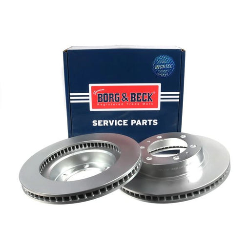 Borg & Beck 2 x Front Brake Discs BBD5375