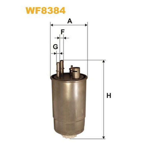 WIX Fuel Filter Element WF8384