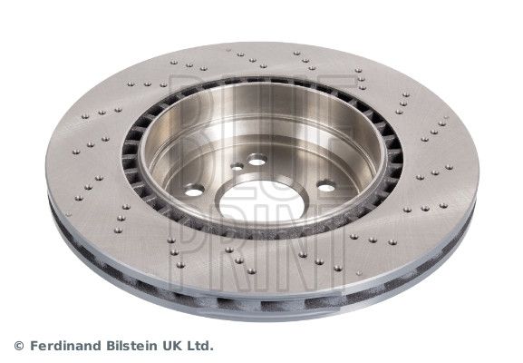 Blue Print Brake Disc Set Perforated/Vented Rear