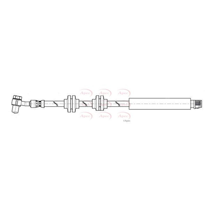 Apec Brake Hydraulic Hose Line Front HOS4474