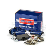 Borg & Beck 4 x Rear Brake Pad Set BBP2025