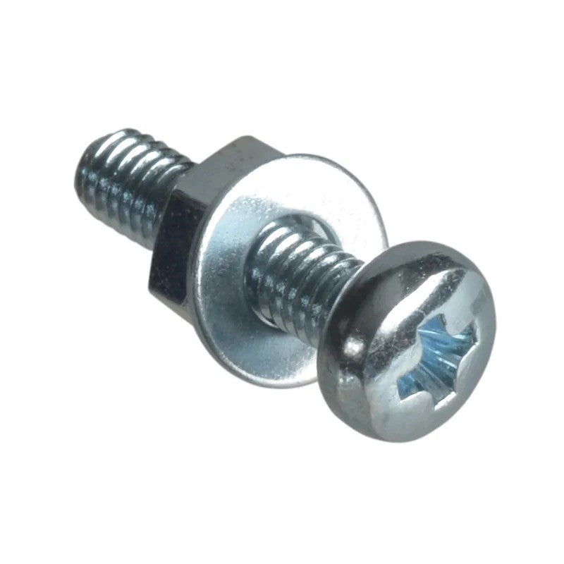 ForgeFix Machine Screw Pozi Compatible Pan Head ZP ForgePack 50 12-20mm
