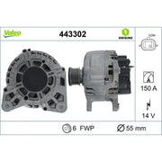 Valeo Car Alternator 12V 443302