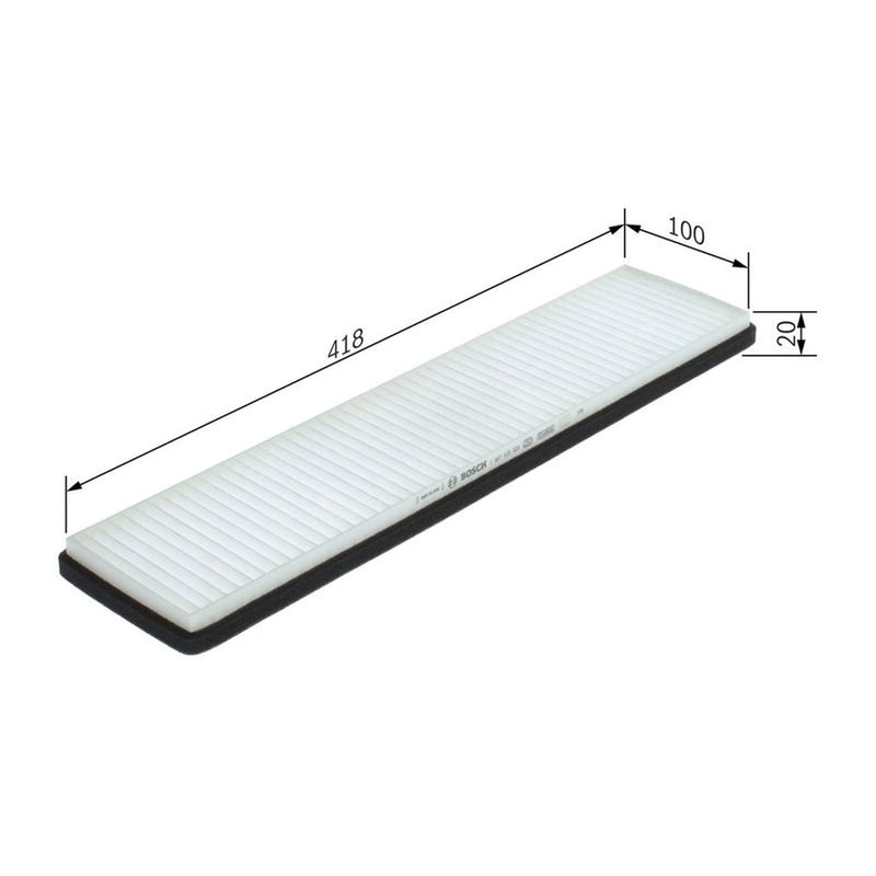 Bosch Cabin Air Filter (Pollen Filter) Bow cupboard 1 987 435 024