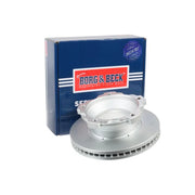 Borg & Beck 2 x Vented Brake Discs BBD6014S