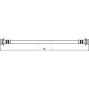 Apec Brake Hydraulic Hose Line Rear HOS3381
