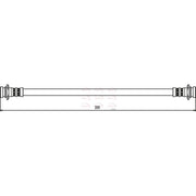 Apec Brake Hydraulic Hose Line Rear HOS3381