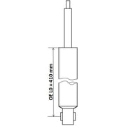 KYB Shock Absorber Damper Strut Rear 343298