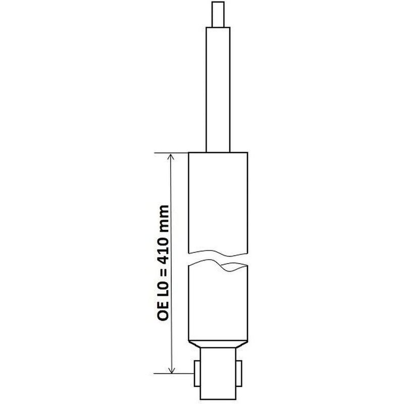 KYB Shock Absorber Damper Strut Rear 343298