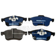 Borg & Beck 4 x Front Brake Pad Set BBP2529