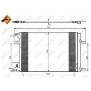 NRF Air Conditioning Condenser 35918