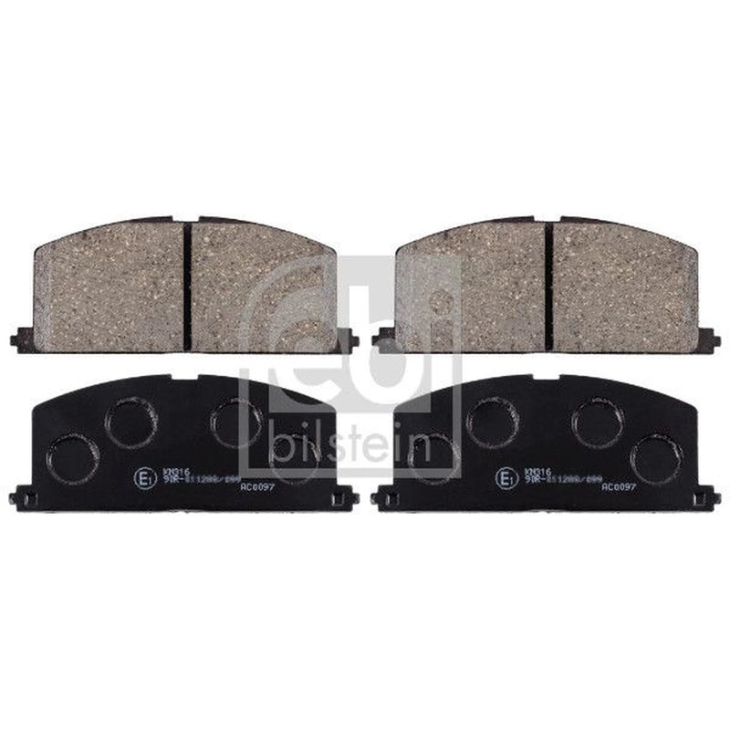 Febi Front Brake Pad Set 16581
