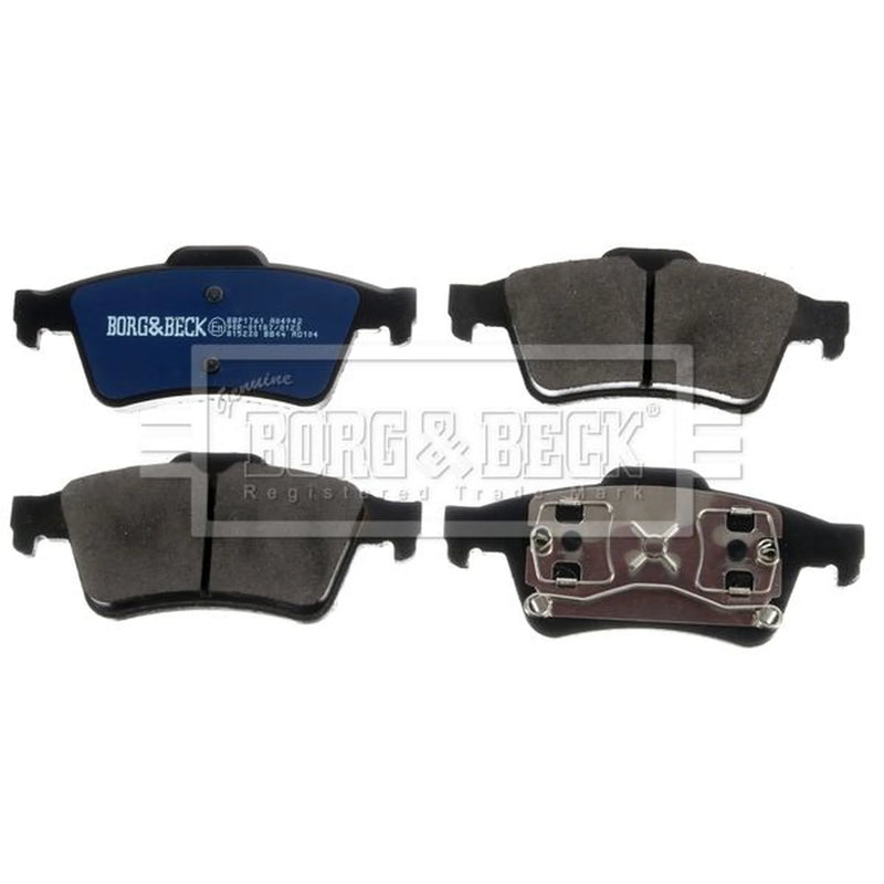 Borg & Beck 4 x Rear Brake Pad Set BBP1761