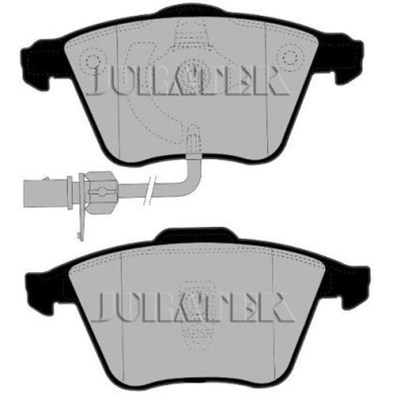 Juratek Front Brake Pad Set JCP1407