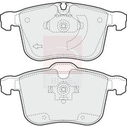 Apec Front Brake Pad Set PD3600