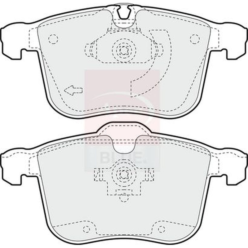 Apec Front Brake Pad Set PD3600