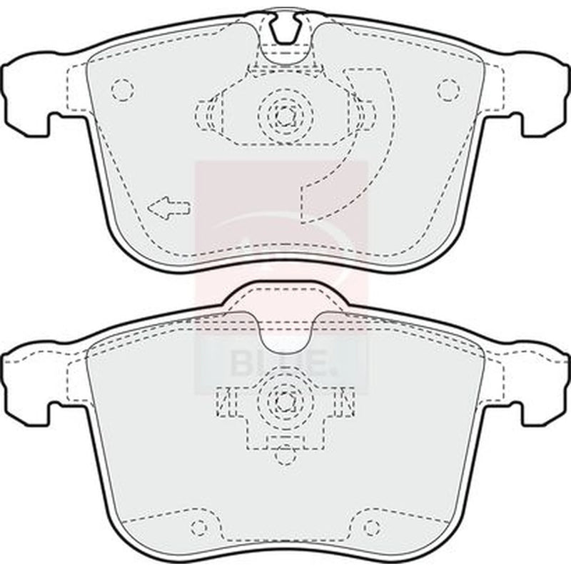 Apec Front Brake Pad Set PD3600