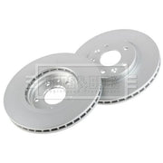 Borg & Beck 2 x Vented Front Brake Discs BBD5363