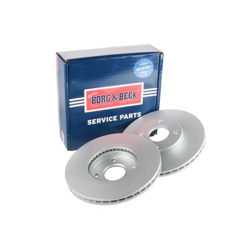 Borg & Beck 2 x Vented Front Brake Discs BBD5316
