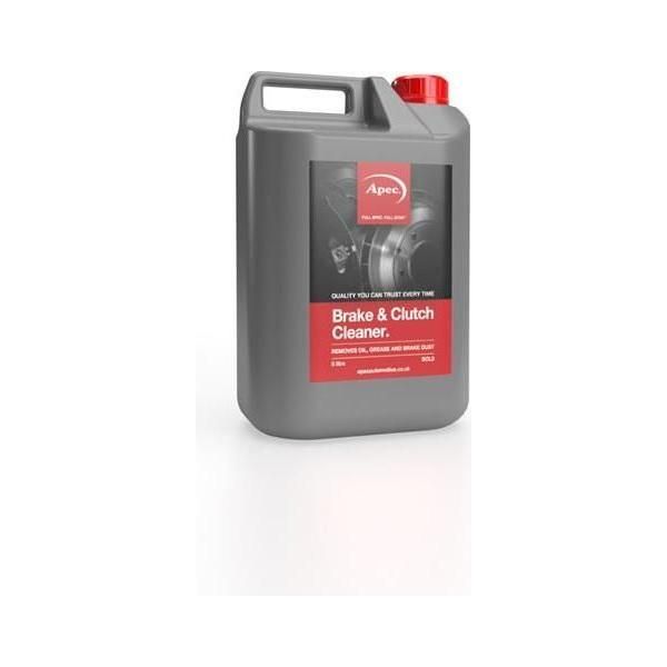 4x Apec Liquid Brake Cleaner 5 Litres Remove Grease and Dirt Fast Apec  - Town Parts