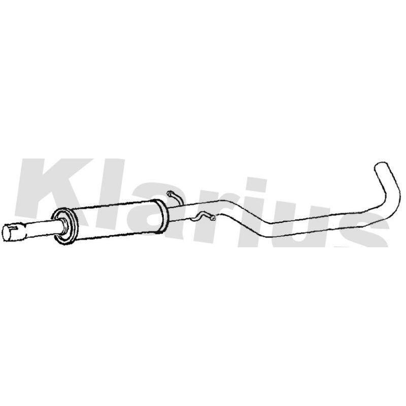 Klarius Box With Centre Pipe Centre VW984M