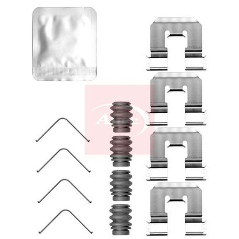 Apec Brake Pad Accessory Fitting Kit Rear KIT1553