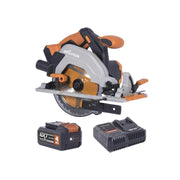 Evolution R165CCS-Li EXT Circular Saw 18V 1 x 4.0Ah Li-ion - 066-0001A