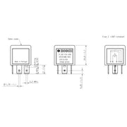 Bosch Main Power Relay 0 332 015 006