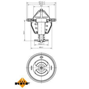 NRF Thermostat,Coolant 725131