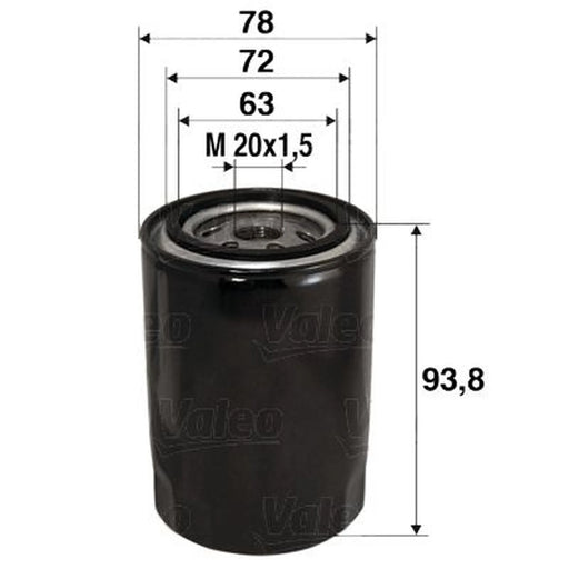 Valeo Engine Oil Filter 586080