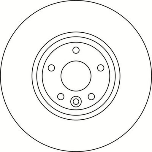 Abtex 2 x Vented Front Brake Discs BD2034V