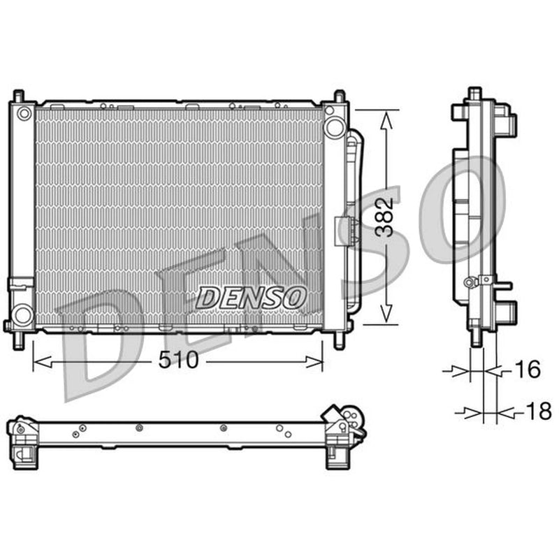 Denso Complete Cooling Module DRM23102