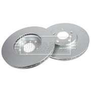 Borg & Beck 2 x Vented Front Brake Discs BBD5389