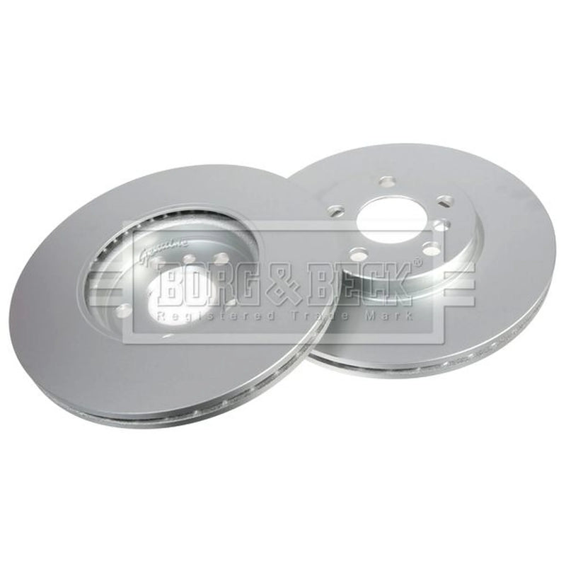 Borg & Beck 2 x Vented Front Brake Discs BBD5389
