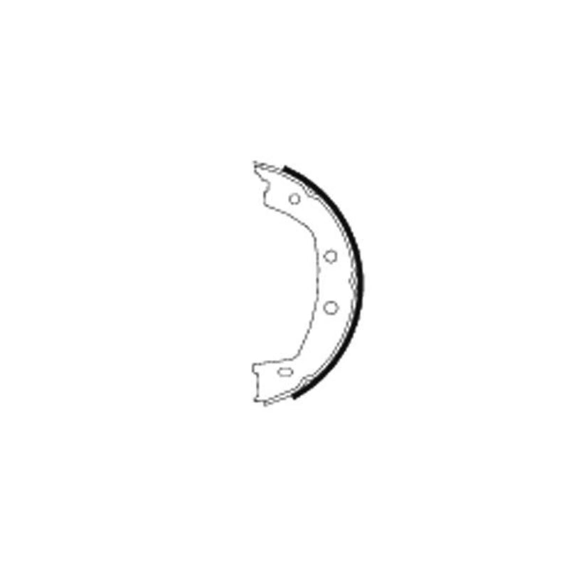 Mintex Parking Brake Shoe Set MFR587