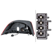 Hella Tail Light / Lamp LED Right 2SD 010 697-121