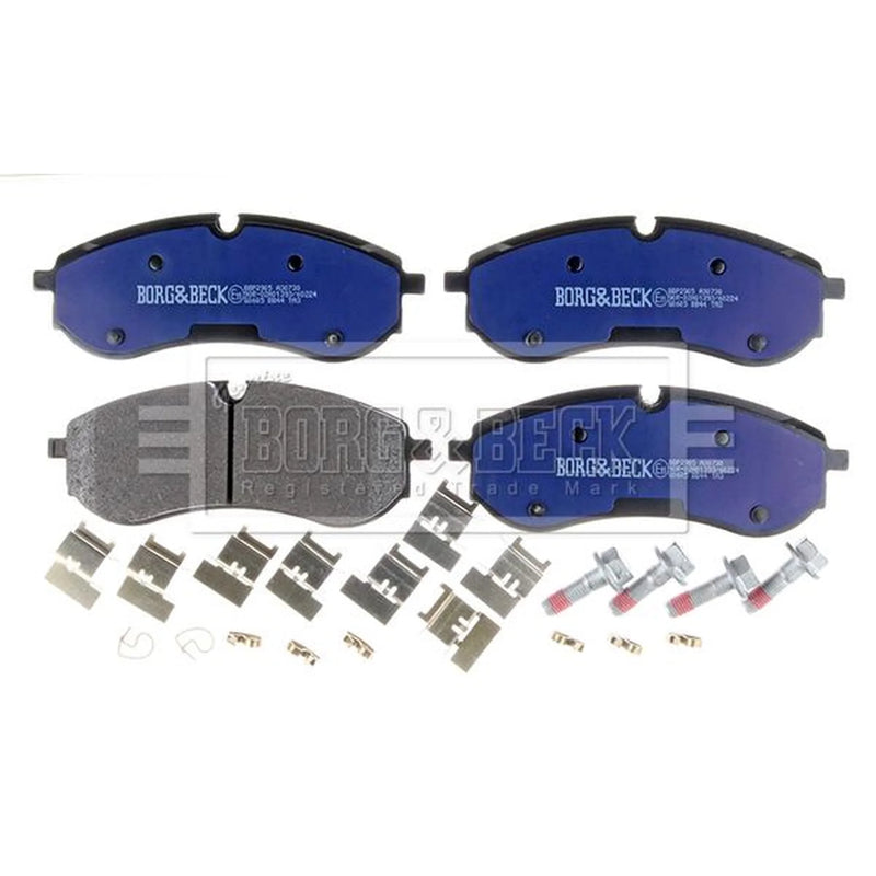 Borg & Beck 4 x Rear Brake Pad Set BBP2905