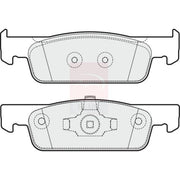 Apec Front Brake Pad Set PD3370