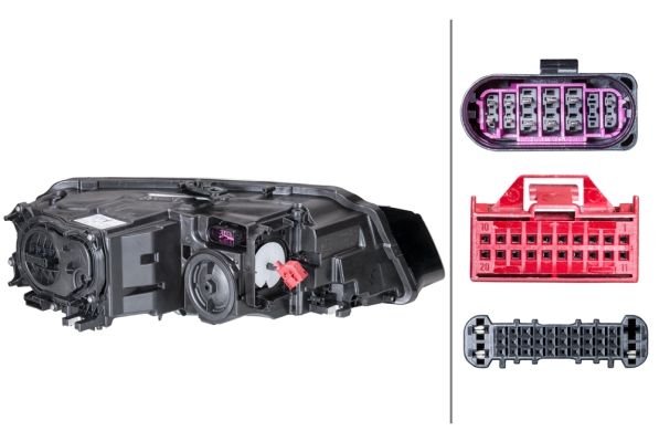 Hella Headlight Headlamp LED Left