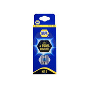 NAPA Napa H11 150 Headlamp Twin Pack NBU41511