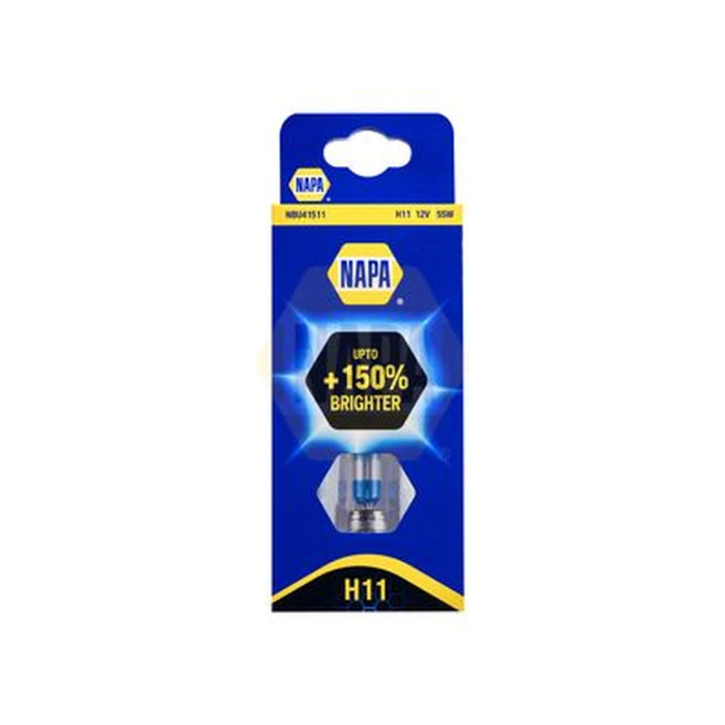NAPA Napa H11 150 Headlamp Twin Pack NBU41511