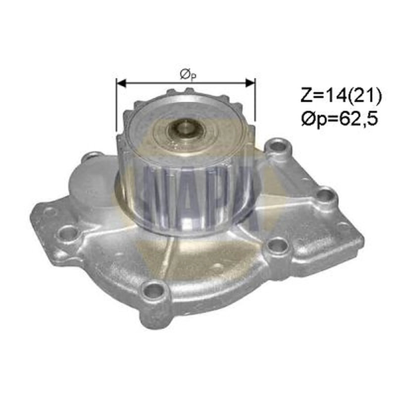 NAPA Engine Cooling Water Pump NWP1466