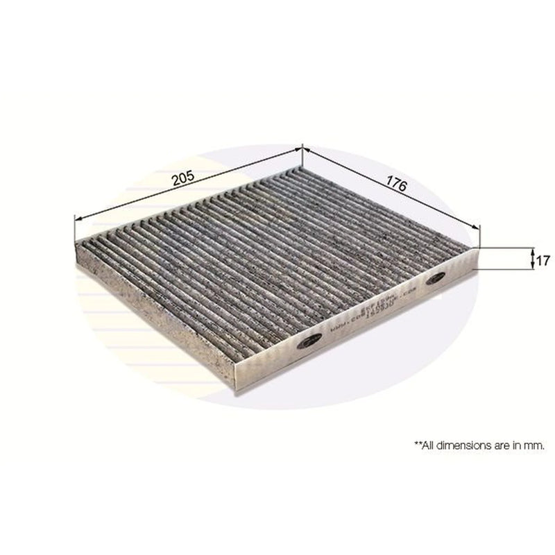 Comline Cabin Air Filter (Pollen Filter) EKF159A