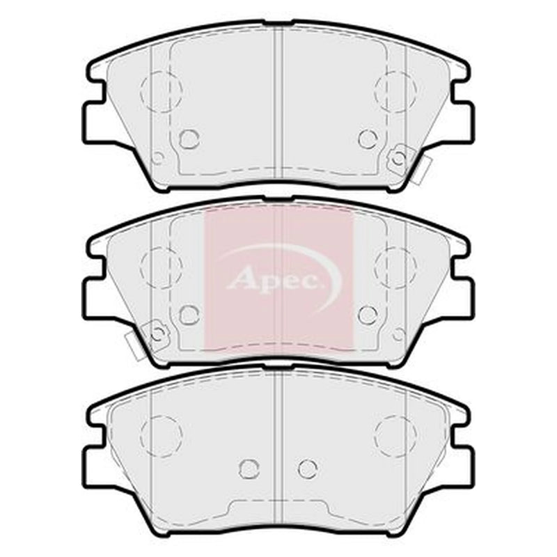 Apec Front Brake Pad Set PAD2179