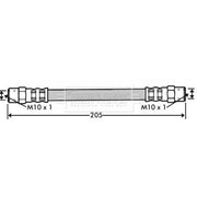 Borg & Beck Brake Hydraulic Hose Line Rear Left BBH7340